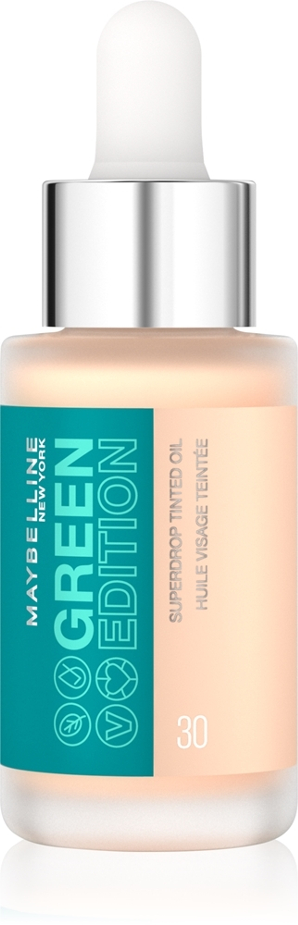 MAYBELLINE NEW YORK Green Edition - Тонирующий флюид для естественного вида, 20 ml