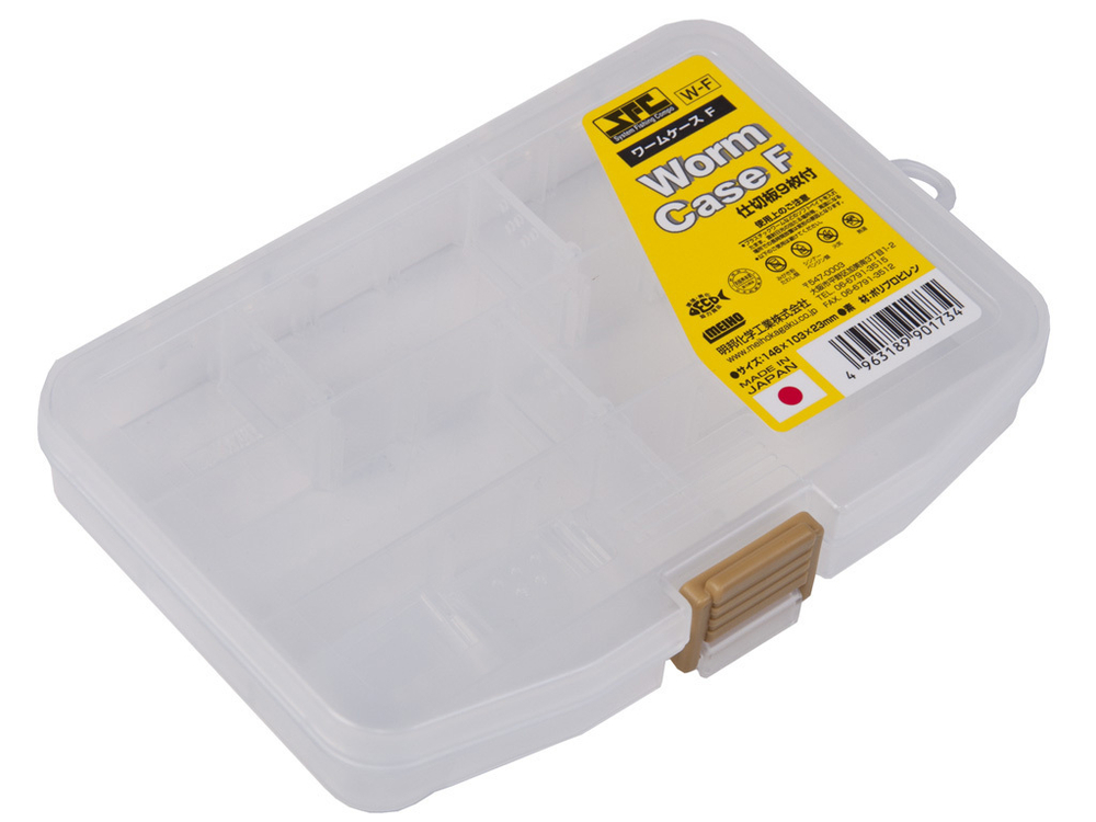 Коробка рыболовная Meiho WORM CASE F 146x103x23
