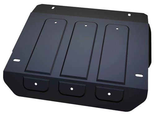 Защита рулевых тяг АвтоБроня для УАЗ Буханка 2206, 3962 (V - 2.7) 1965-н.в., штампованная, сталь 3 мм, с крепежом, 222.06317.1