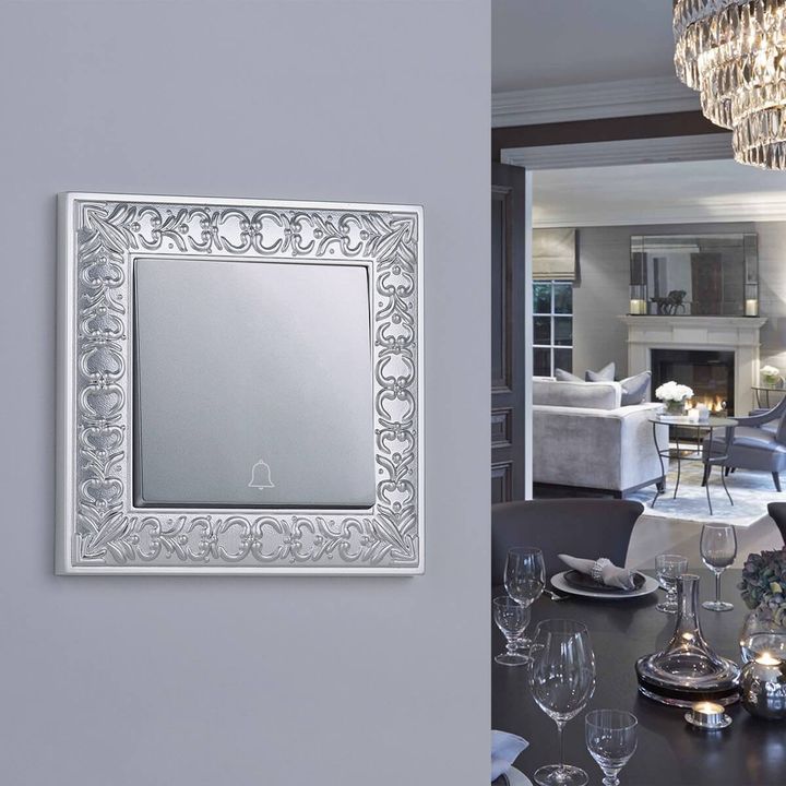 Кнопка звонка Werkel серебряный W1114506 4690389155956