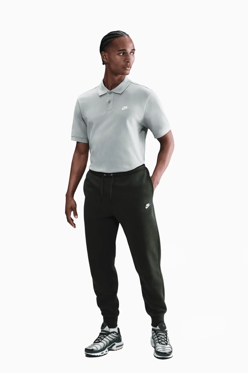 Штаны Nike Club - зеленый