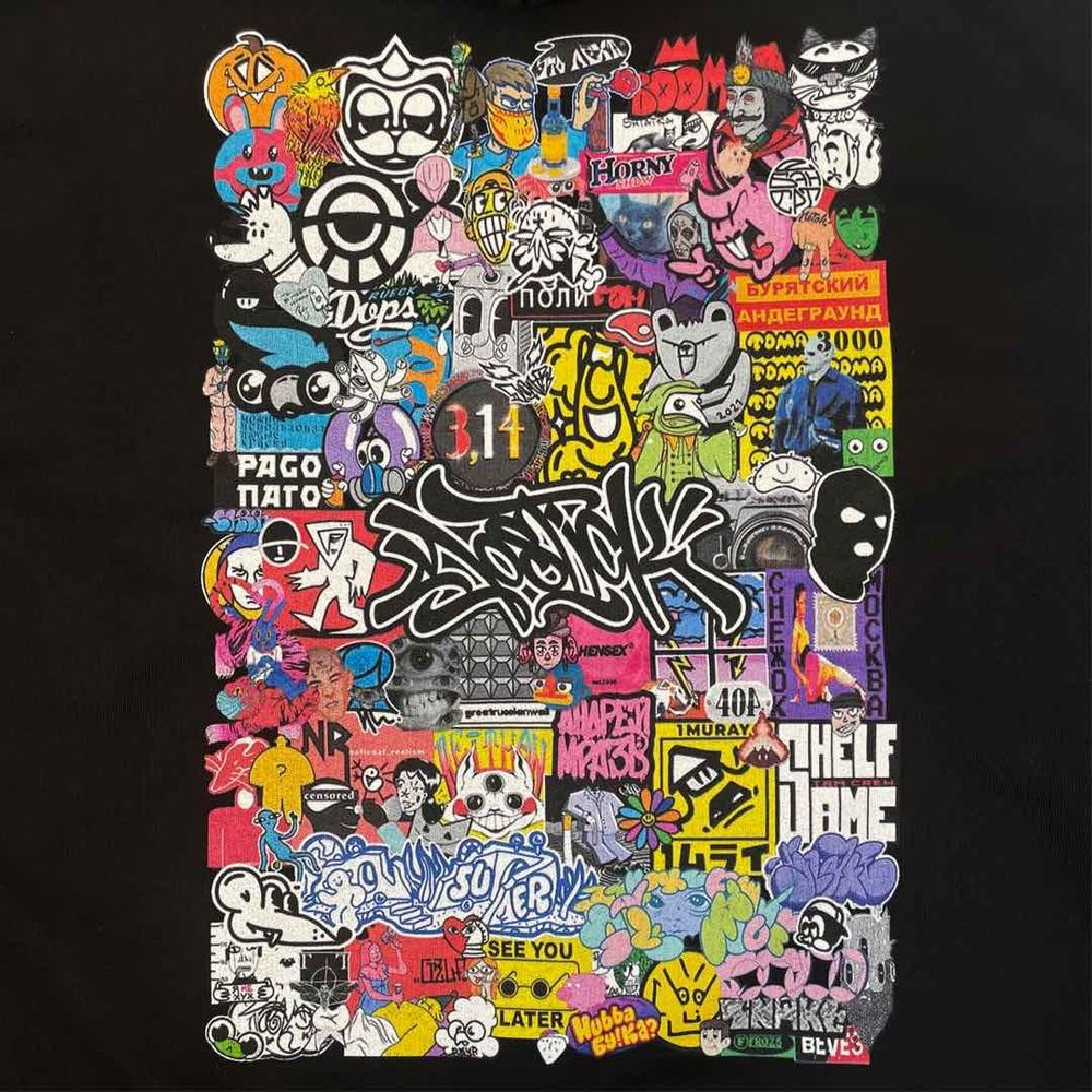 Худи ACP Combo Mostick 22 Черный