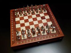 Шахматы "Эпоха империй" роза антик (2616-GA) 5