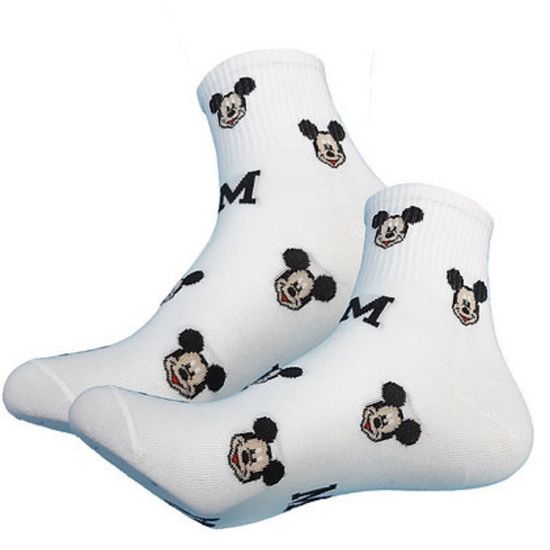 Носки "Микки Маус", р-р 35-39 (белый)