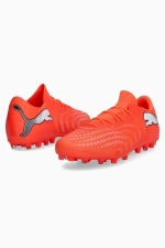 Бутсы Puma Future 9 Match Low MG - красный