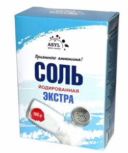 СОЛЬ ЭКСТРА АСЫЛ 900ГР