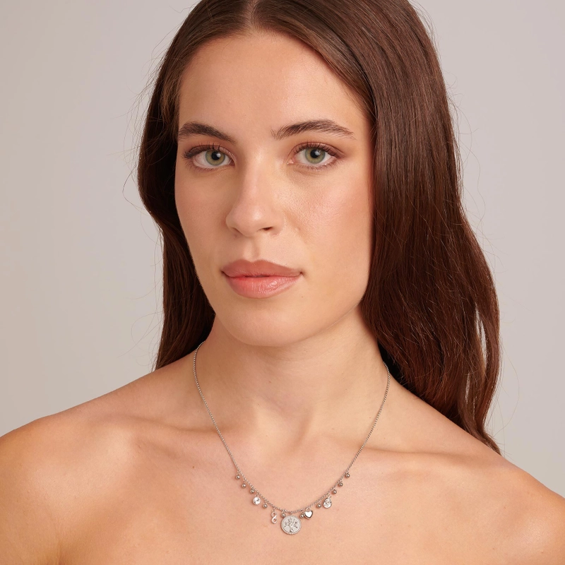 Колье Чакра – Серебро, Дерево жизни