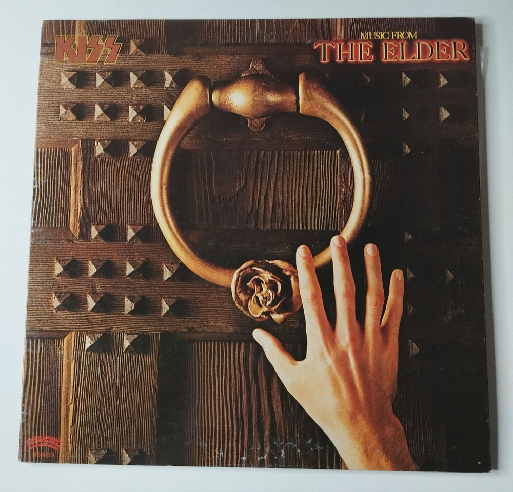 Винтажная виниловая пластинка LP Kiss (Music From) The Elder (Japan 1981) (No Obi) Under The Rose