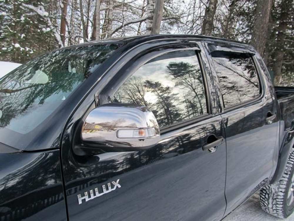 Дефлекторы боковых окон SIM для Toyota Hilux (2005-2015) арт.STOHIL0532
