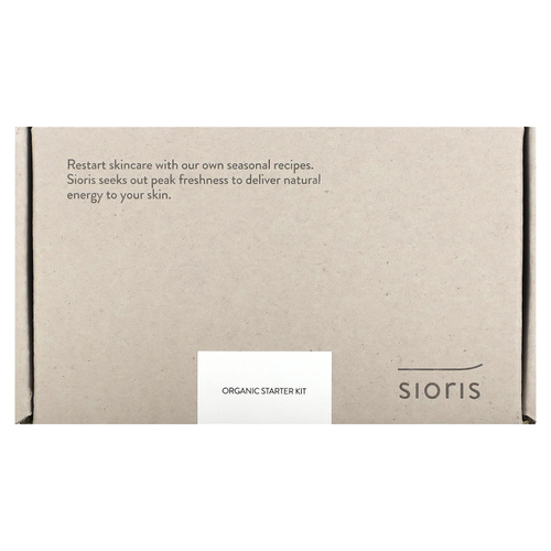 Sioris, Органический стартовый набор, 4 шт.