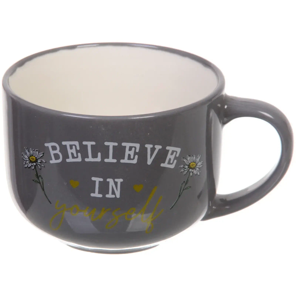 Бульонница керамическая 500мл «Ромашки»