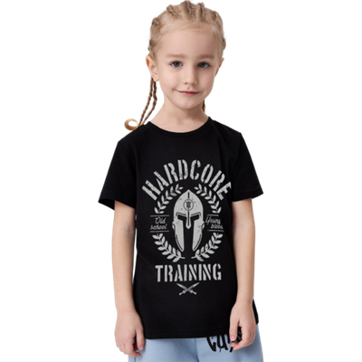 Детская футболка HT Helmet Black