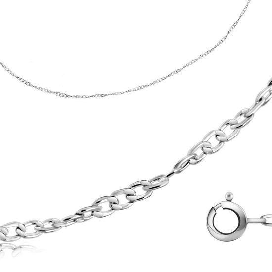 Цепочка. Панцирная крученая 1,5 мм