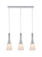 Люстра подвесная 3* E27*60W Chrome,White