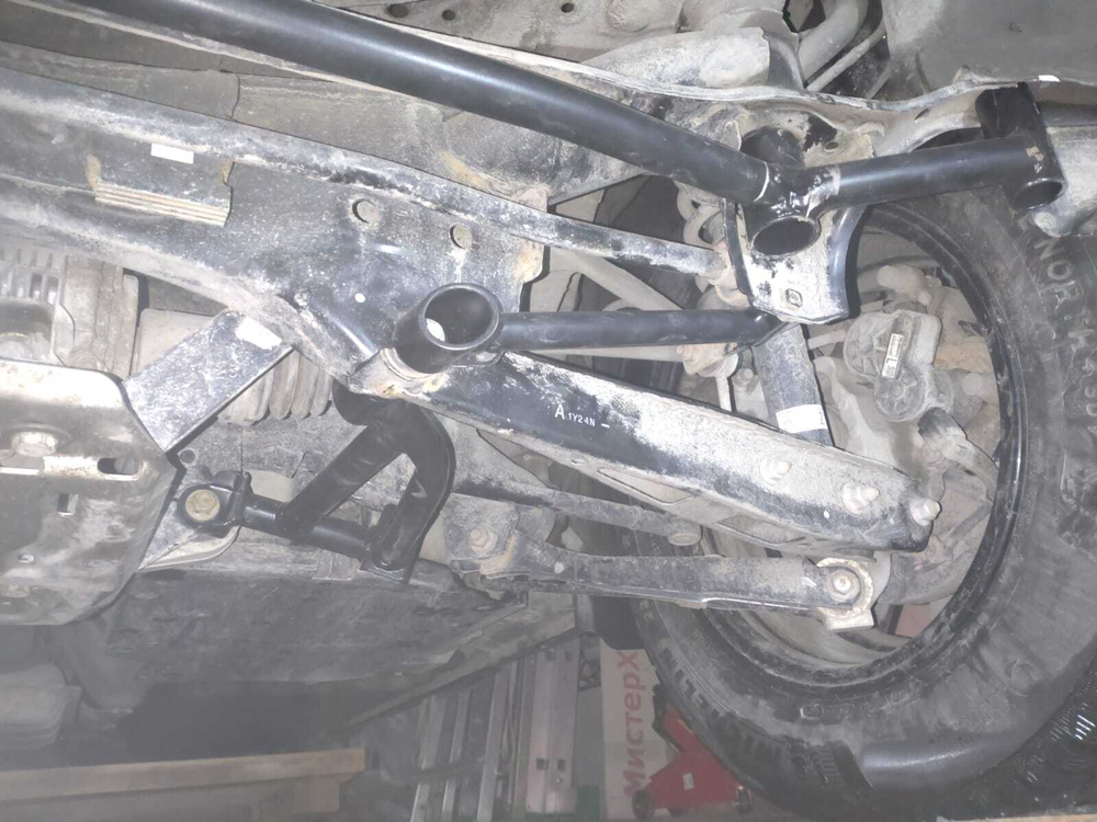 Усилитель редуктора и заднего подрамника (комплект) Subaru Outback 6 (BT) (ПОД ЗАКАЗ)