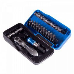 KING TONY (1026CQ-AM) Набор вставок (бит) серии "ATOM", 1/4", PH, PZ, Hex, Torx, 26 предметов