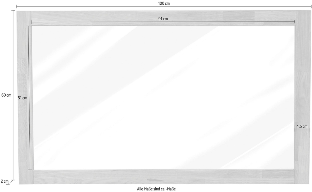 Зеркало настенное Фалерия