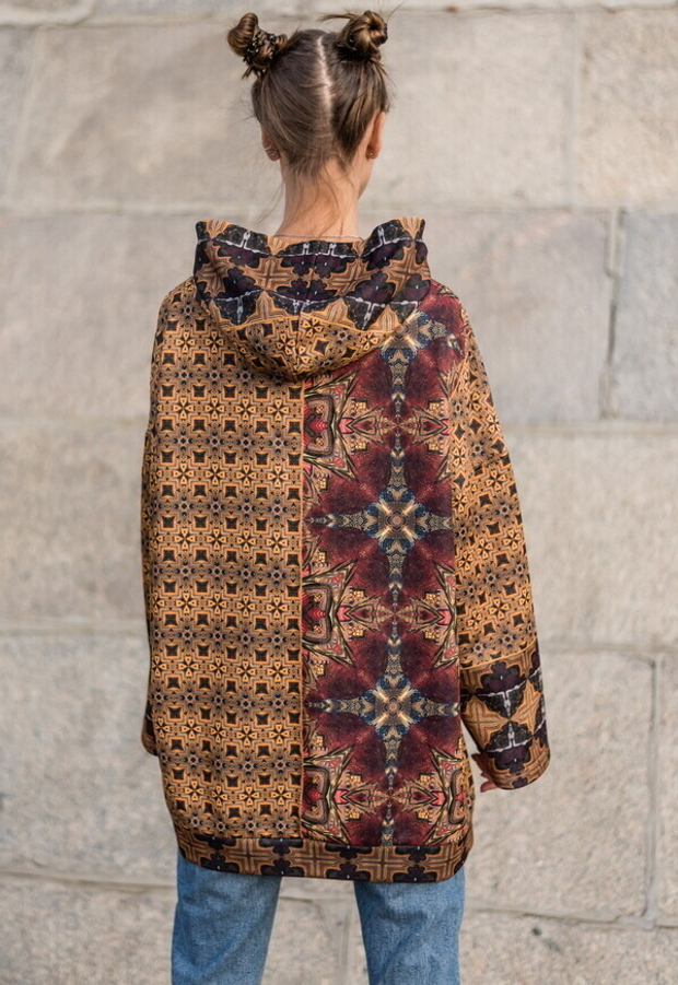 Худи "Возрождение", по мотивам портрета святой Екатери́ны Александри́йской кисти итальянского художника Карло Кривелли