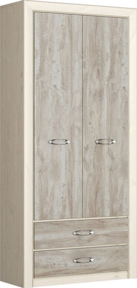 Мартина Шкаф 2-х ств.комбинир.с ящиками