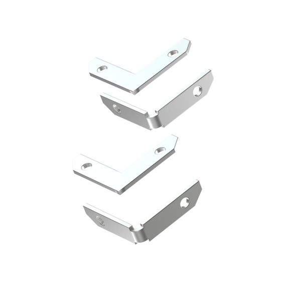 Комплект угловых соединителей шинопровода Denkirs Smart One (4 шт.) TR2027-AL