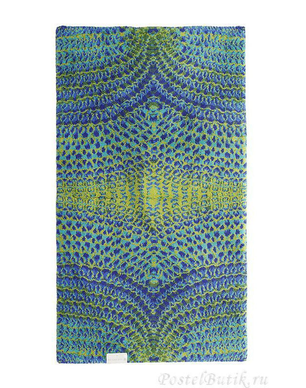 Коврик для ванной 70х120 Abyss & Habidecor Tempo 165 зеленый Португалия