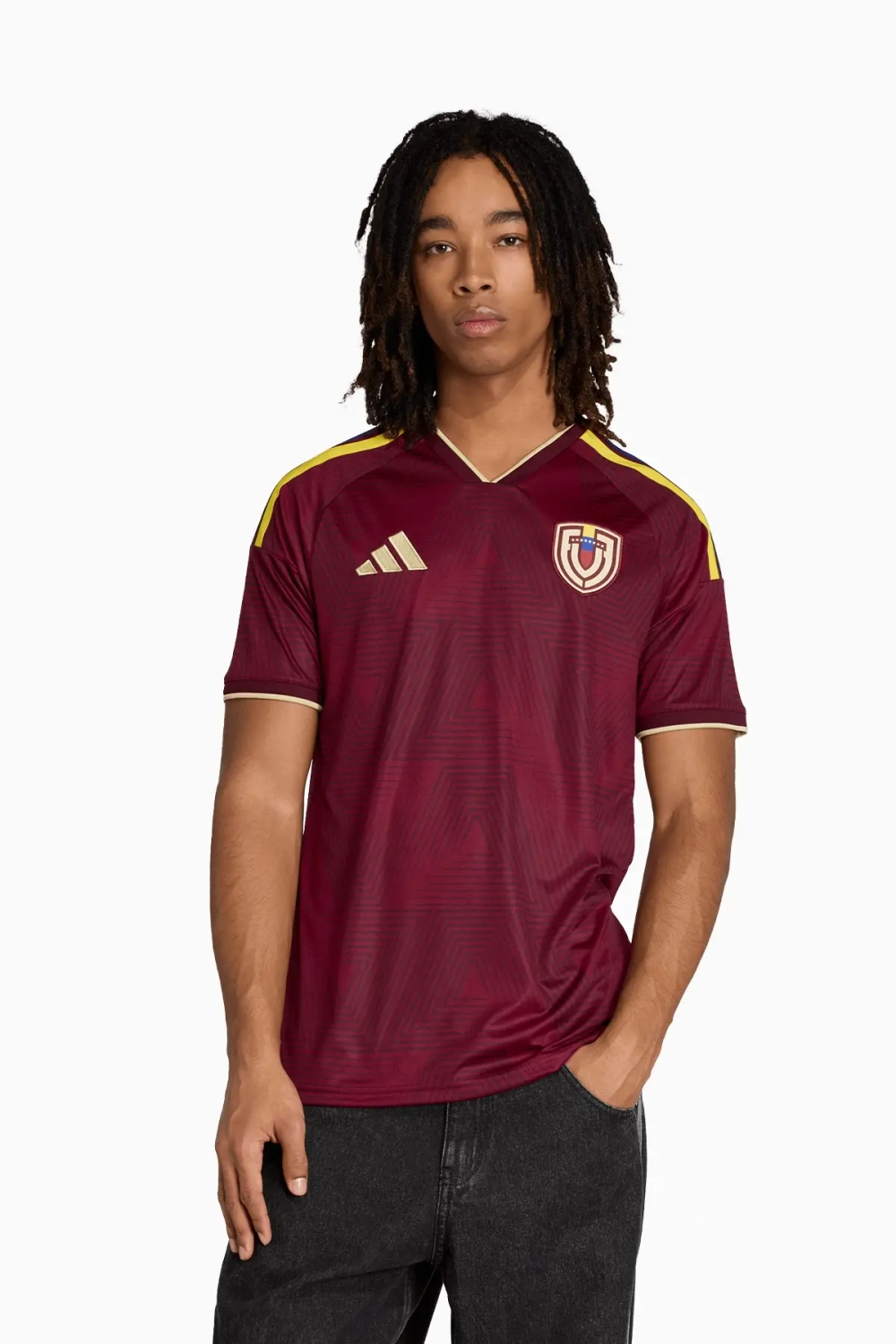 Футболка adidas Венесуэла 2026 Home - бордовый