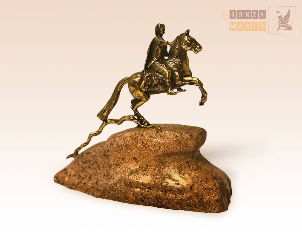 фигурка Медный всадник Гранит (h - 60 мм)