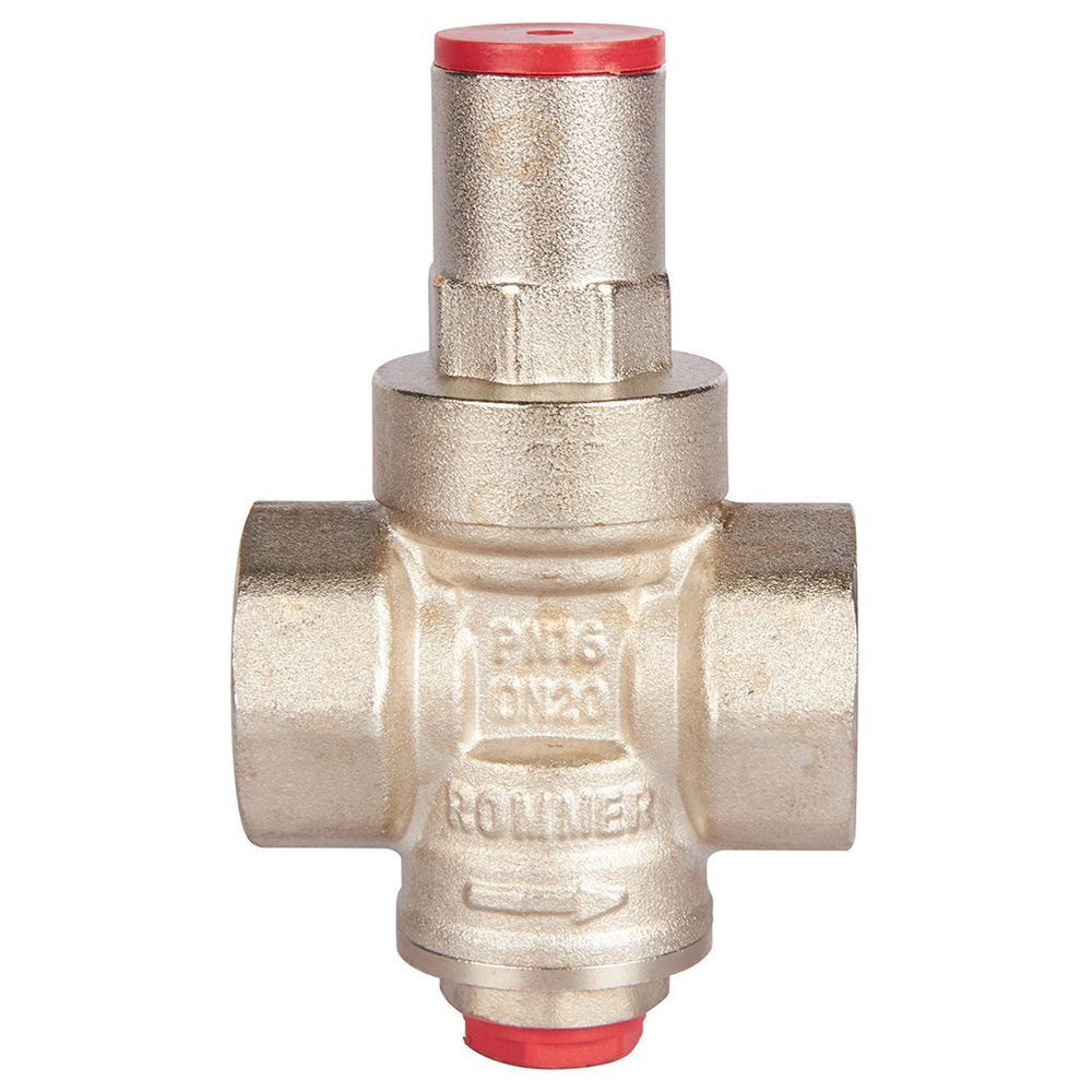 ROMMER Редуктор давления PN16 3/4" (с выходом под манометр 1/4")