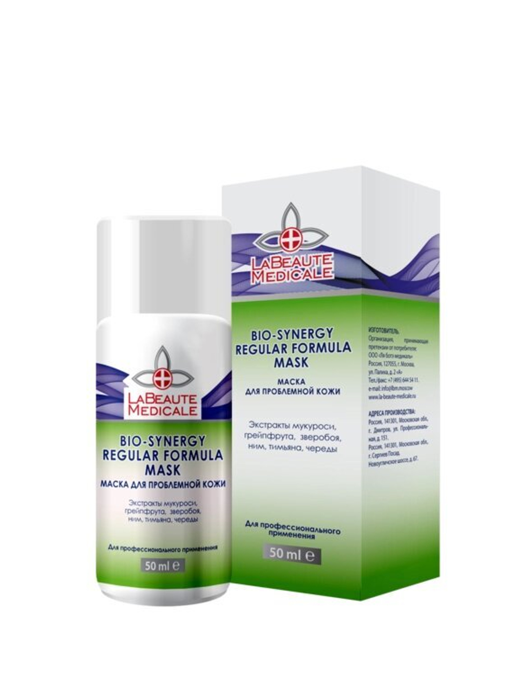 La Beaute Medicale Маска для проблемной кожи BIO-SYNERGY REGULAR FORMULA MASK 50мл