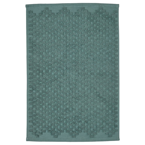 Коврик для ванной IKEA FJALLKATTFOT (ФЬЕЛЬКАТТФОТ), Бирюзовый, 40x60 см