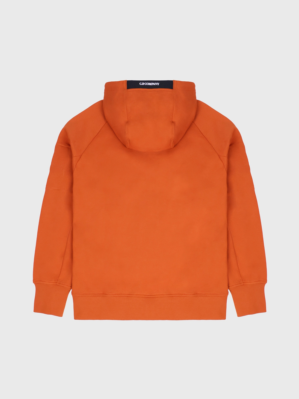 Худи на молнии C.P. Company Diagonal Raised Fleece Orange
