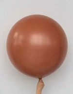 S шар гигант 24"/60 см пастель терракотовый (БГ-90)