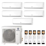Мульти сплит система Electrolux на 5 комнат (21+21+21+21+27 кв.м) HM FMI