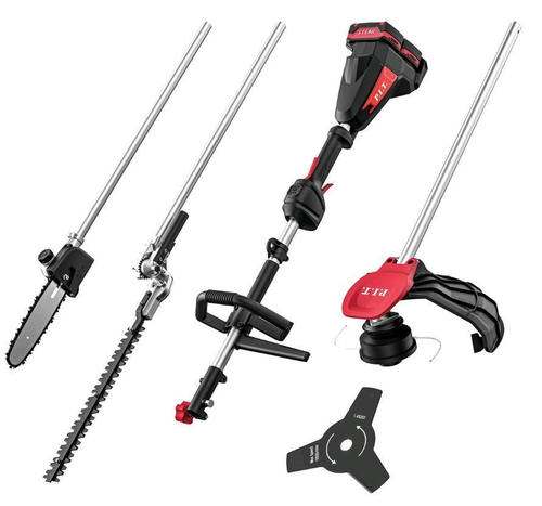 ЕАС Триммер,кусторез, высоторез  АККУМ.PTR20H-380C/2  (бесщет. 20В+20В,255/380мм, 2акб 3Ач,ЗУ)