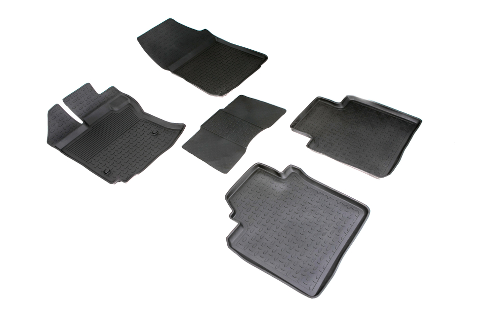 Резиновые коврики с высоким бортом для Toyota Venza 2008-2017 Seintex.84992