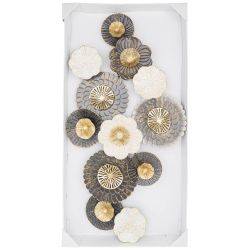 ПАННО НАСТЕННОЕ КОЛЛЕКЦИЯ "ЦВЕТОЧНАЯ СИМФОНИЯ" 135,3*69,9*10,8 СМ (КОР=2ШТ.)