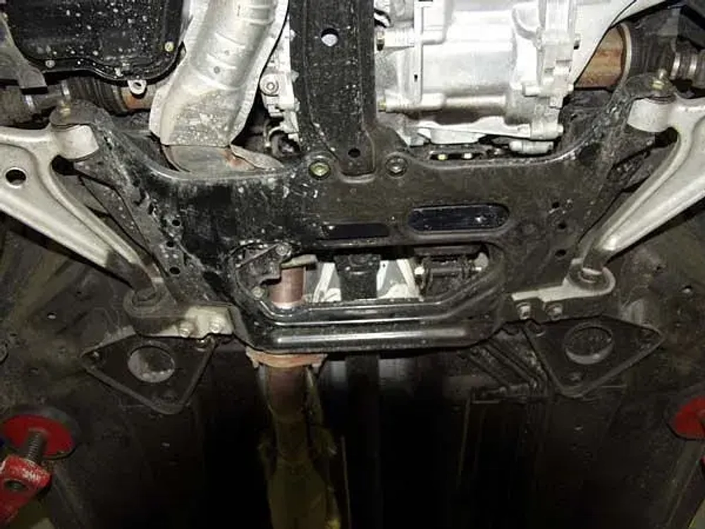 Защита картера и КПП Sheriff для Nissan X-Trail I (T30) 2001-2007 арт.15.0373