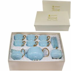 Lenardi 109-111 Чайный сервиз 15пр. 250 мл в под.уп.(х3)Фарфор