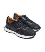 Кожаные кроссовки jonah BOSS BLACK - черный(50523095)