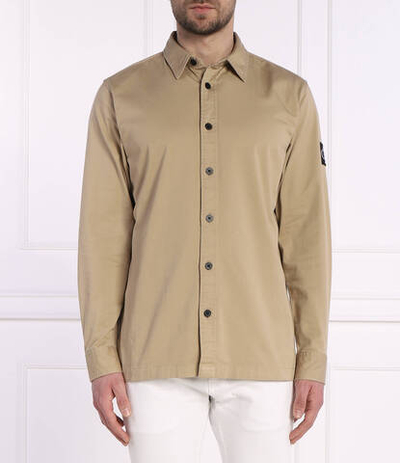 Рубашка CALVIN KLEIN JEANS - бежевый(J30J325176)