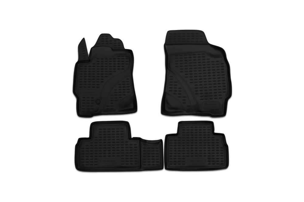 Коврики Standard, в салон FORD Maverick 2001- , 4 шт. (полиуретан, чёрные) Element.ELEMENT1611210