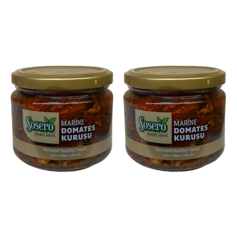 Помидоры вяленые Sosero Sundried Tomato 290 г, 2 шт