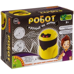 Французские опыты Науки с Буки Робот идущий по линии арт ВВ3344 (BONDIBON)