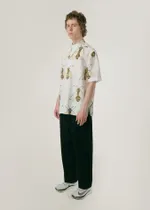 Купить Рубашка Короткий Рукав FOS С Насекомыми Белая Мужская Рубашка Короткий Рукав FOS С Насекомыми Белая Мужская