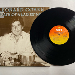 Винтажная виниловая пластинка LP Leonard Cohen Death Of A Ladies' Man (Нидерланды 1977)