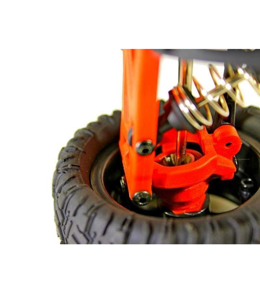 Радиоуправляемая трагги Remo Hobby S EVO-R Brushless UPGRADE (красный) 4WD 2.4G 1/16 RTR
