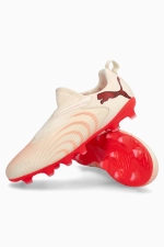 Бутсы Puma Future 9 Match LL FG/AG Junior - белый
