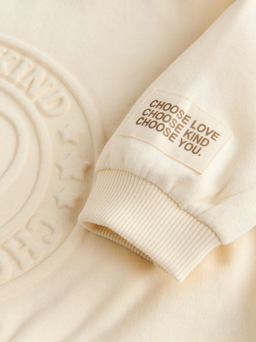 Толстовка и брюки в комплекте для девочки Next E54-923, Молочный, Черный