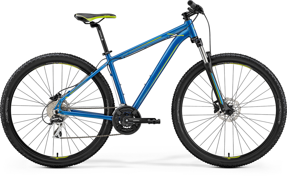 Велосипед '19 Merida Big.Nine 20-D Колесо:29" Рама:M(17") Blue/Green (6110793395)