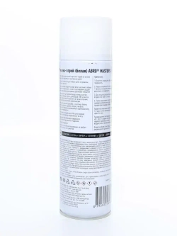 Герметик эластичный Резина-спрей ABRO MASTERS (белый) 540 мл